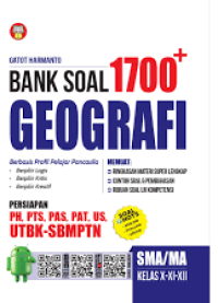 Image of Bank Soal 1700+ Geografi SMA/MA X XI XII