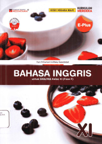 Image of Bahasa Inggris SMA dan MA Kelas XI Fase F KurMer