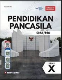 Image of Pendidikan Pancasila SMA MA Kelas X Kurikulum Merdeka