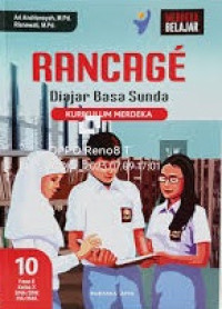Image of Rancage Diajar Basa Sunda Fase E SMA/SMK/MA/MAK Kelas X KurMer